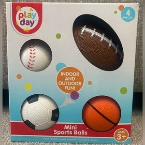 Play Day Inflatable Children's Mini Sports Ball Set